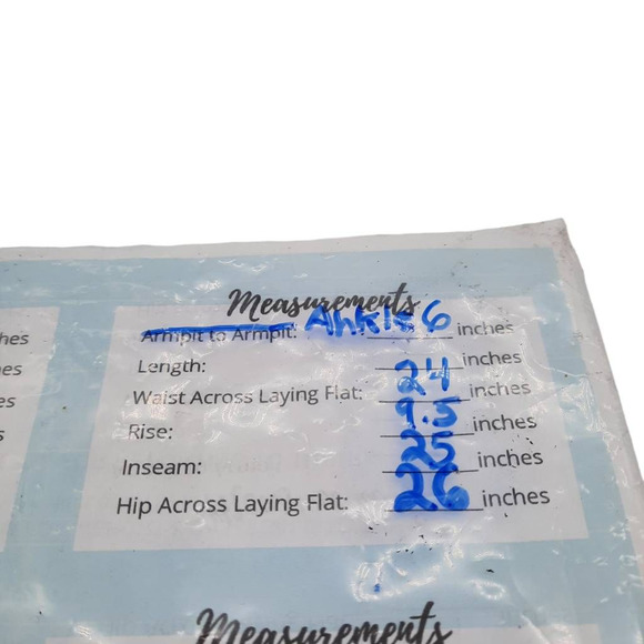 Re/Done Womens 23 70s Stovepipe Cropped Jeans Blue Stretch Light Wash Button Fly - Picture 4 of 11